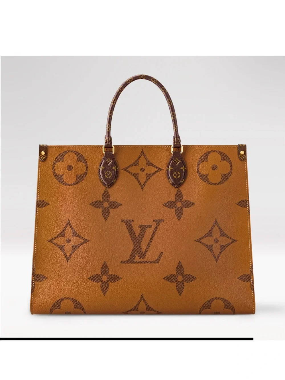 Louis Vuitton Brown Monogram Canvas Tote Bag used once Like New